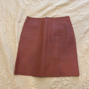 Philip Lim Leather Skirt